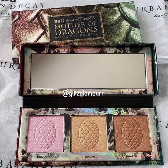 🐉Urban Decay Game Of Thrones Mother Of Dragons Highlighter Palette 🐉